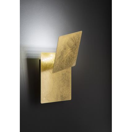 Wofi 4048-101Q - Iluminação de parede LED BAYONNE LED/6,5W/230V dourada