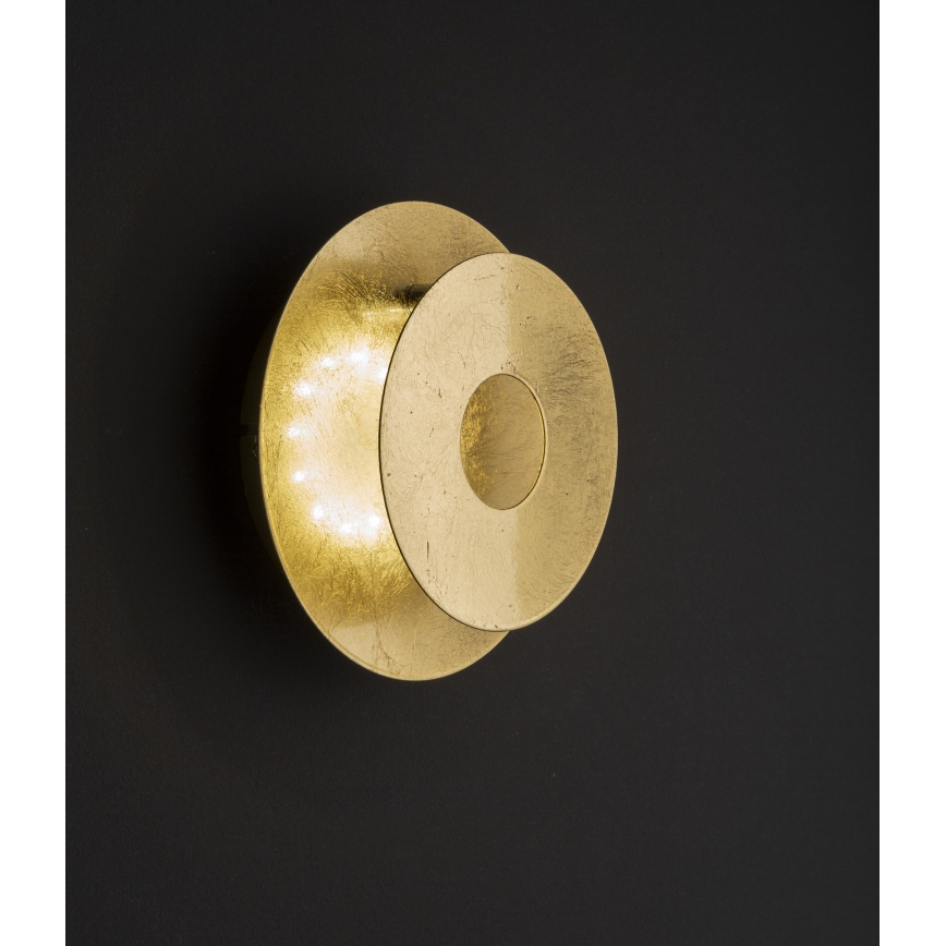 Wofi 4048-101R - Iluminação de parede LED BAYONNE LED/6,5W/230V dourada