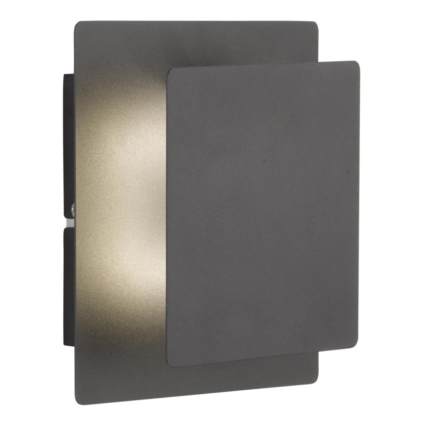 Wofi 4048-102Q - Iluminação de parede LED BAYONNE LED/6,5W/230V antracite