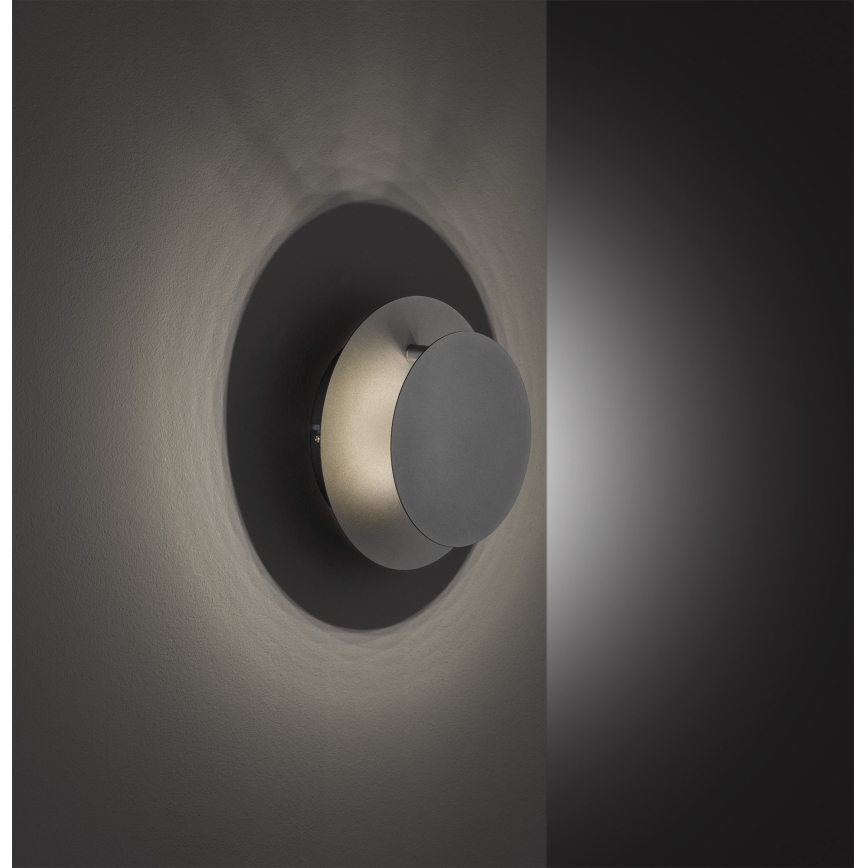 Wofi 4048-102R - Iluminação de parede LED BAYONNE LED/6,5W/230V antracite