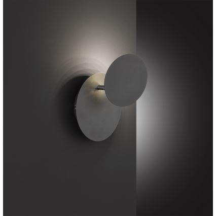 Wofi 4048-102R - Iluminação de parede LED BAYONNE LED/6,5W/230V antracite