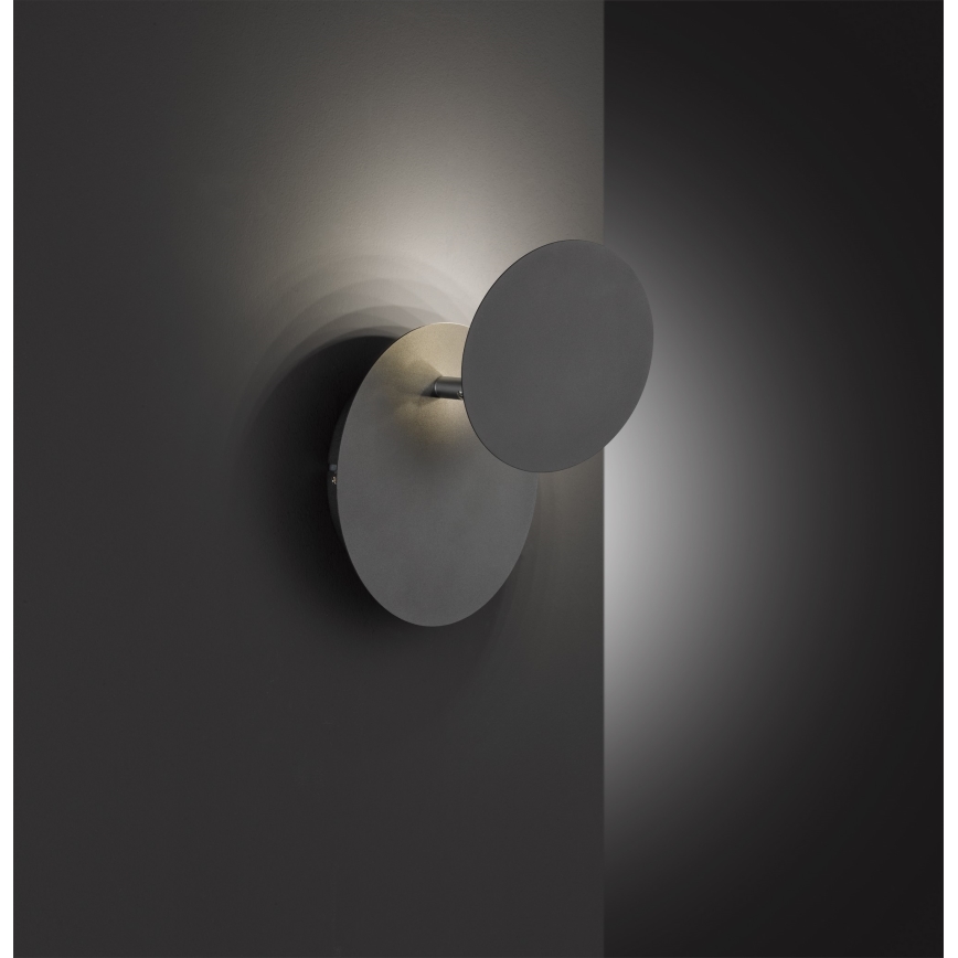 Wofi 4048-102R - Iluminação de parede LED BAYONNE LED/6,5W/230V antracite
