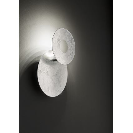 Wofi 4048-203R - Iluminação de parede LED BAYONNE LED/6,5W/230V prateado