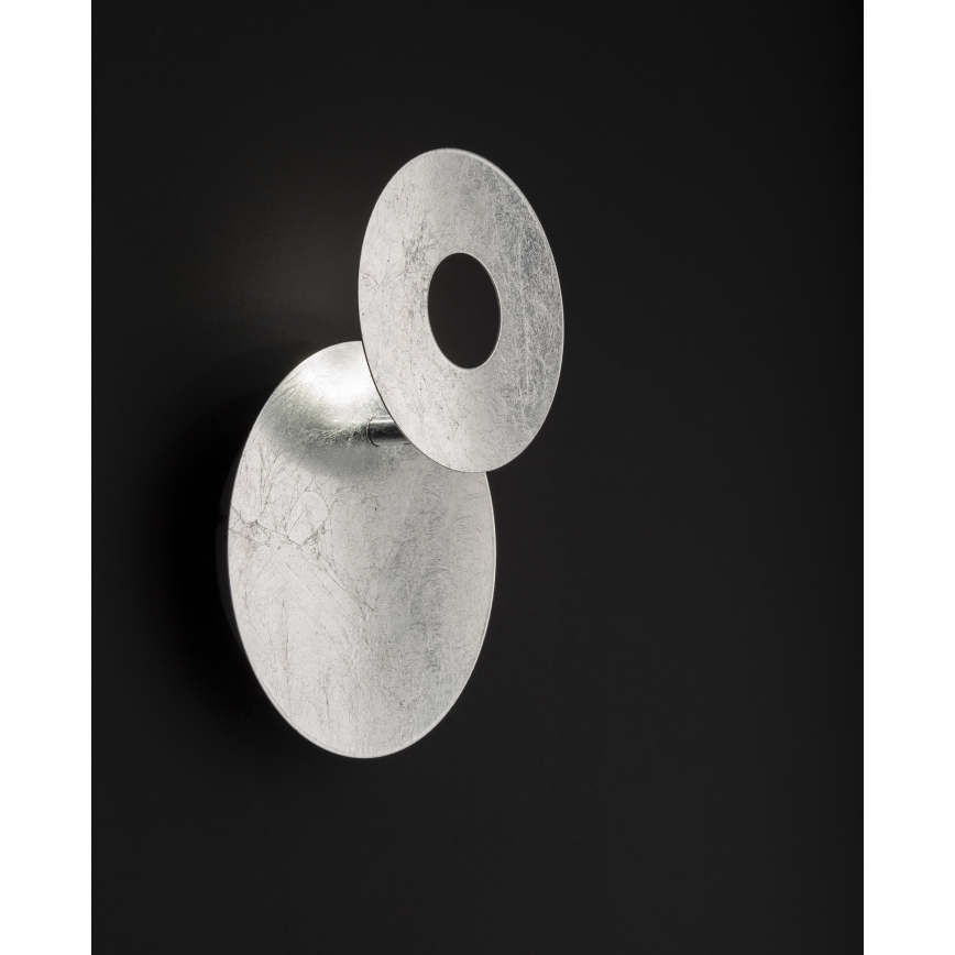 Wofi 4048-203R - Iluminação de parede LED BAYONNE LED/6,5W/230V prateado