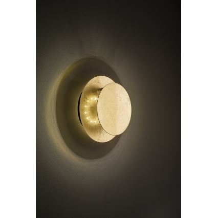 Wofi 4048-301R - Iluminação de parede LED BAYONNE LED/6,5W/230V dourada