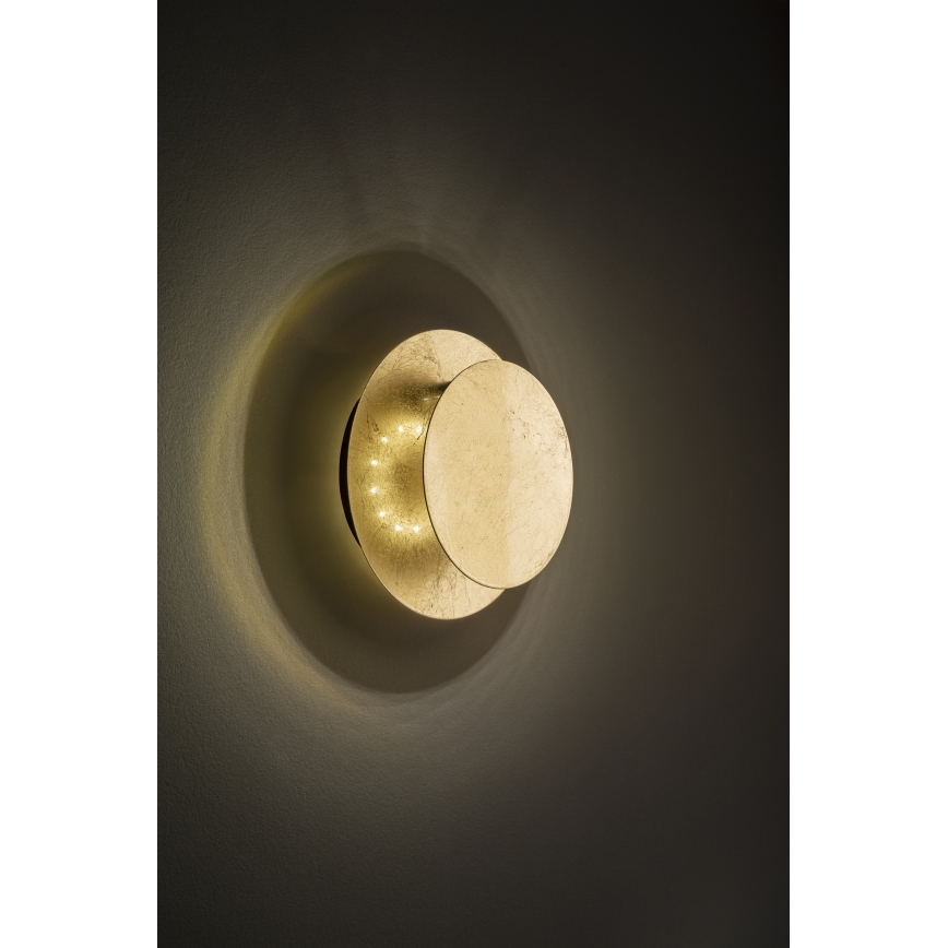 Wofi 4048-301R - Iluminação de parede LED BAYONNE LED/6,5W/230V dourada
