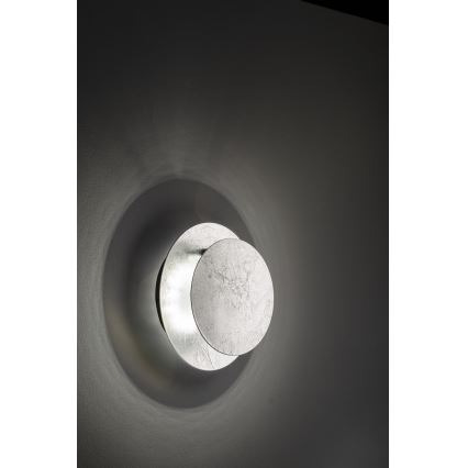 Wofi 4048-303R - Iluminação de parede LED BAYONNE LED/6,5W/230V prateado