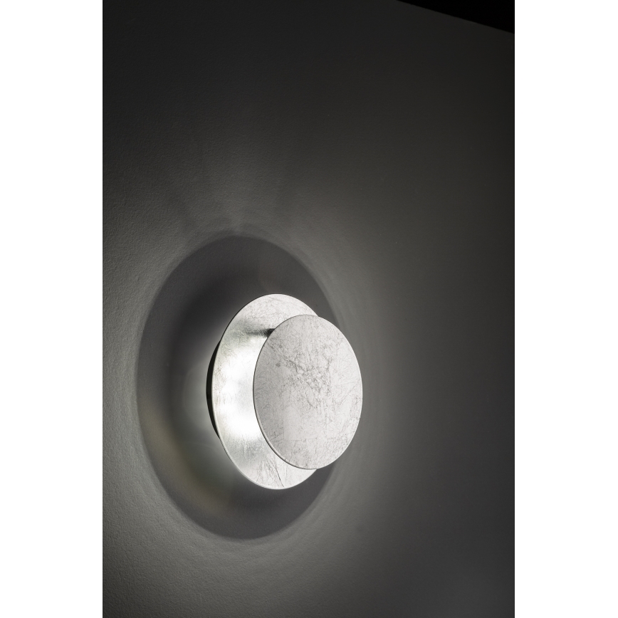 Wofi 4048-303R - Iluminação de parede LED BAYONNE LED/6,5W/230V prateado
