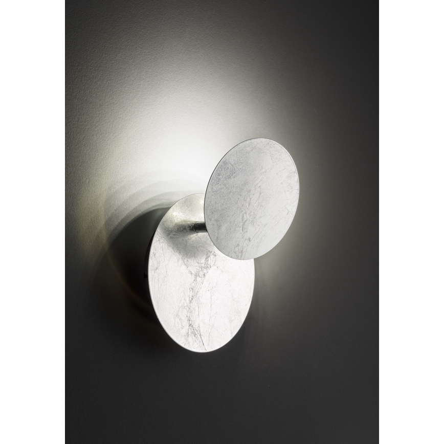 Wofi 4048-303R - Iluminação de parede LED BAYONNE LED/6,5W/230V prateado