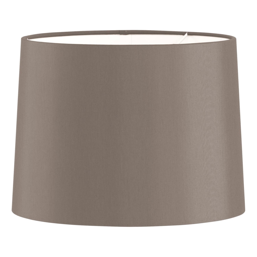 Wofi 4151FW - Abajur para candeeiro de mesa TOULOUSE E27 diâmetro 25 cm castanho