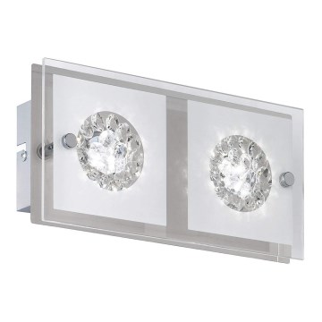 Wofi 4272.02.01.0000 - Iluminação de parede LED REIMS 2xLED/4W/230V