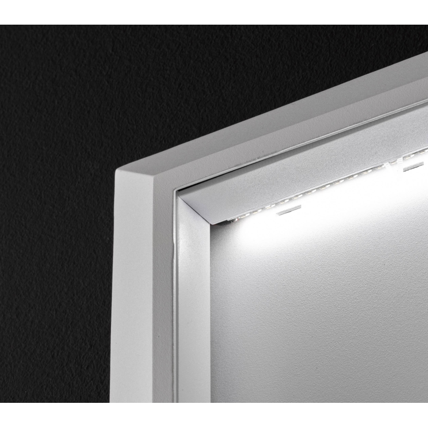 Wofi 4416.01.06.8000 - Iluminação de parede LED QUEBEC LED/5,5W/230V 3000K branco