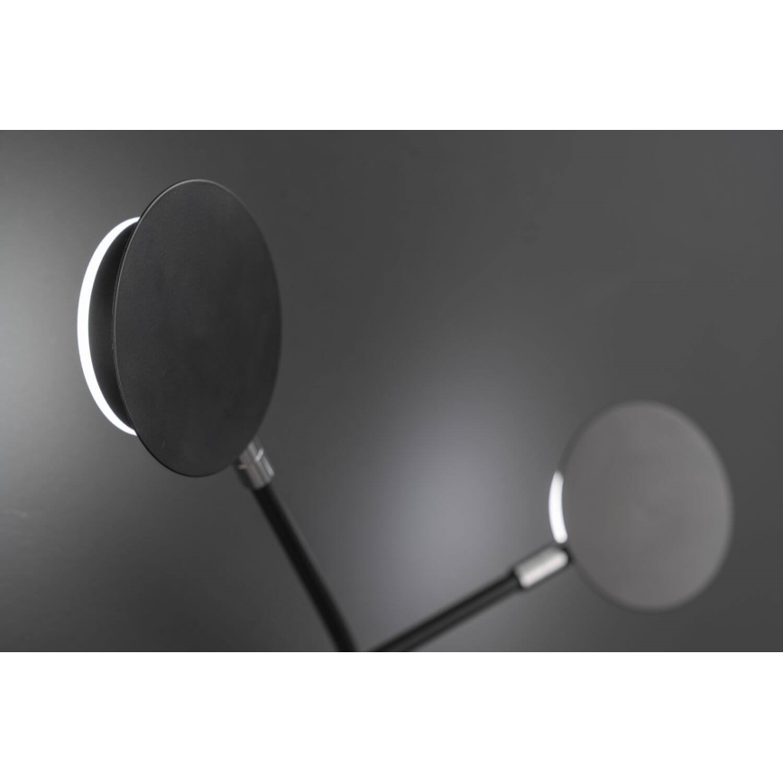 Wofi 446604109000 - Iluminação de parede LED BELIZE 4xLED/5W/230V 3000K preto