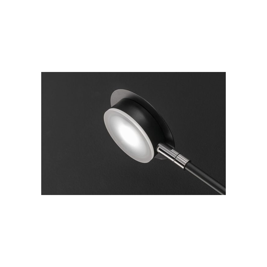 Wofi 446604109000 - Iluminação de parede LED BELIZE 4xLED/5W/230V 3000K preto