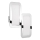 Wofi 4526.02.01.6000 - CONJUNTO 2x Iluminação de parede LED com regulação SAGA LED/8W/230V