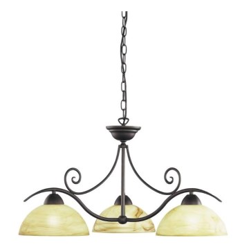 Wofi 5128.03.09.0000 - Candelabro suspenso LACCHINO 3xE27/60W/230V