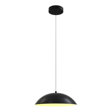 Wofi 6001-104 - Candelabro suspenso LED com regulação ROSCOFF LED/19W/230V preto/dourada