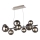 Wofi 6014.10.24.9000 - Candeeiro suspenso LED VILLA 10xG9/3W/230V preto/cromado brilhante