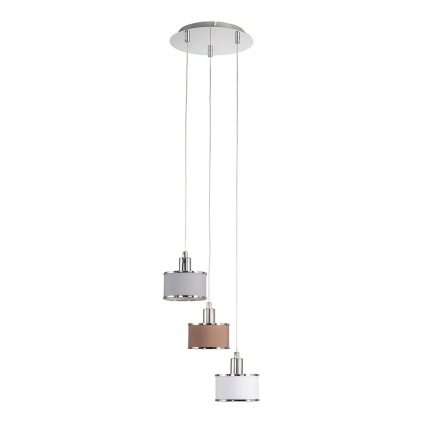 Wofi 619903019000 - Candelabro suspenso CIARA 3xE14/28W/230V