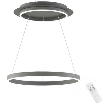 Wofi 6226.02.88.9000 - Candelabro suspenso LED com regulação KEMI LED/83W/230V + controlo remoto