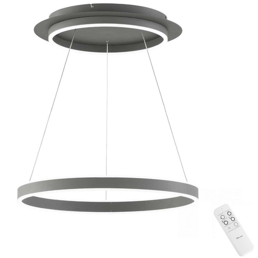 Wofi 6226.02.88.9000 - Candelabro suspenso LED com regulação KEMI LED/83W/230V + controlo remoto