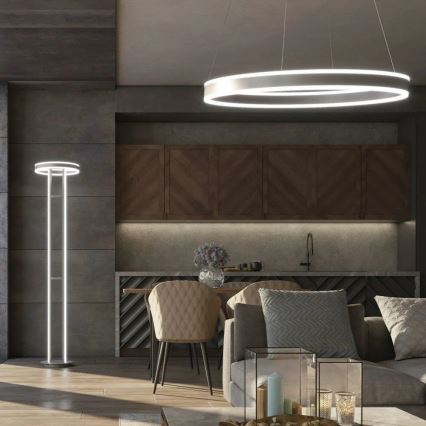 Wofi 6226.02.88.9000 - Candelabro suspenso LED com regulação KEMI LED/83W/230V + controlo remoto