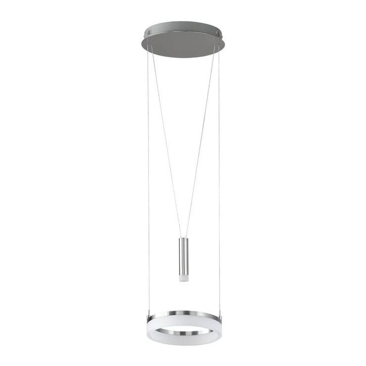 Wofi 6263.02.54.6250 - Candelabro suspenso LED com regulação JETTE LED/10W/230V + LED/1W