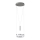 Wofi 6263.02.54.6250 - Candelabro suspenso LED com regulação JETTE LED/10W/230V + LED/1W