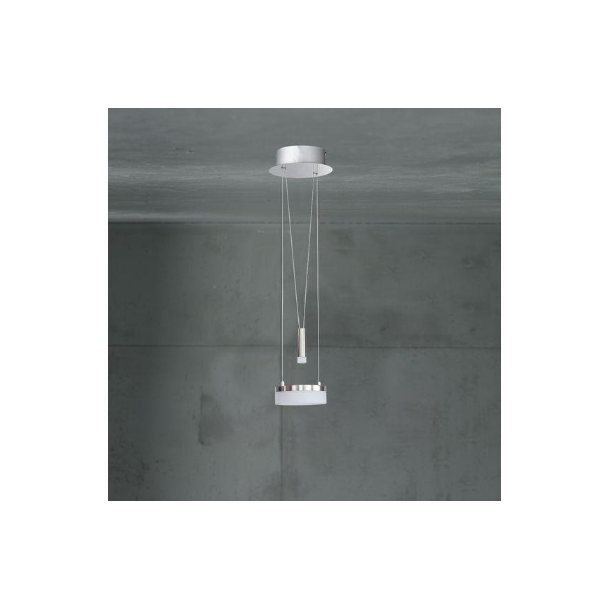 Wofi 6263.02.54.6250 - Candelabro suspenso LED com regulação JETTE LED/10W/230V + LED/1W