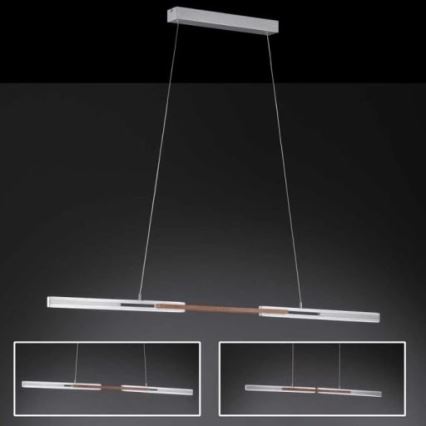 Wofi 6266.01.63.9300 - Candelabro suspenso LED KIT LED/32W/230V
