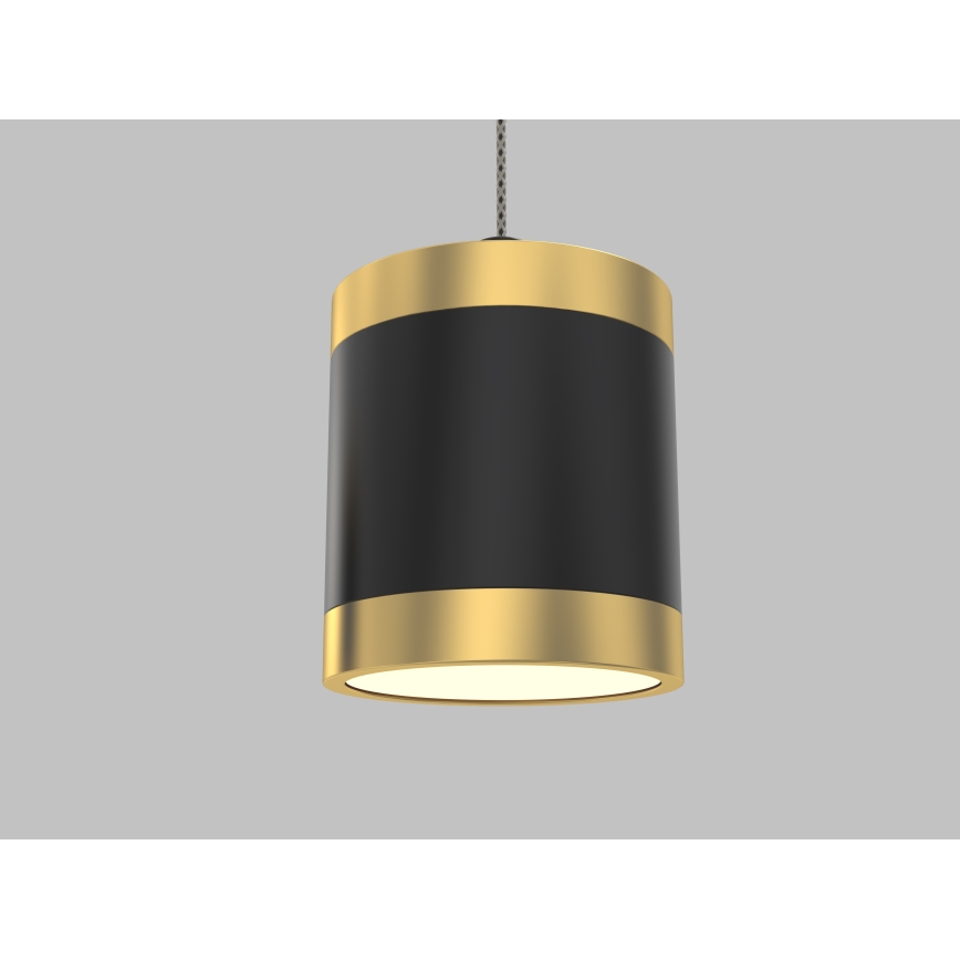 Wofi 7003-404 - Candelabro suspenso LED com regulação TOULOUSE LED/34W/230V preto/dourada