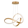 Wofi 70047G - Candelabro suspenso LED com regulação AMBIENTE LED/44W/230V