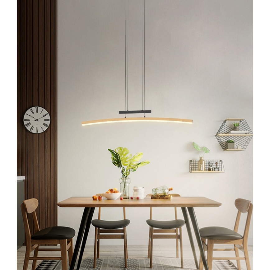 Wofi 7020-106 - Candelabro suspenso LED com regulação BOLOGNA LED/27W/230V