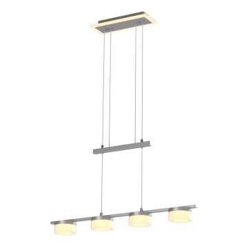 Wofi 7054-503 - Candelabro suspenso LED com regulação JESSE LED/21W/230V cromado mate