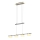 Wofi 7054-503 - Candelabro suspenso LED com regulação JESSE LED/21W/230V cromado mate