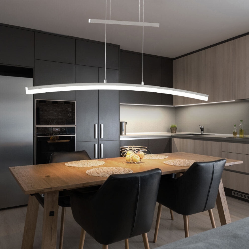 Wofi 7230.01.64.6000 - Candelabro suspenso LED com regulação FERROL LED/28W/230V