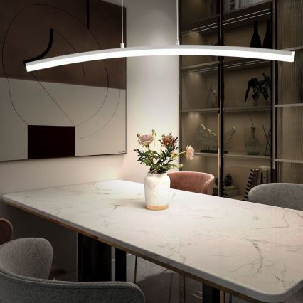 Wofi 7230.01.64.6000 - Candelabro suspenso LED com regulação FERROL LED/28W/230V