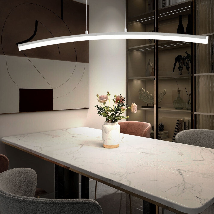 Wofi 7230.01.64.6000 - Candelabro suspenso LED com regulação FERROL LED/28W/230V