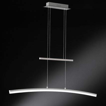Wofi 7230.01.64.6000 - Candelabro suspenso LED com regulação FERROL LED/28W/230V