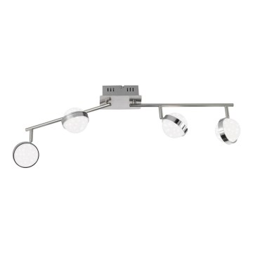 Wofi 7241.04.54.6000 - Foco LED com regulação MONDE 4xLED/6W/230V