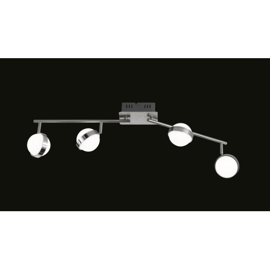 Wofi 7241.04.54.6000 - Foco LED com regulação MONDE 4xLED/6W/230V