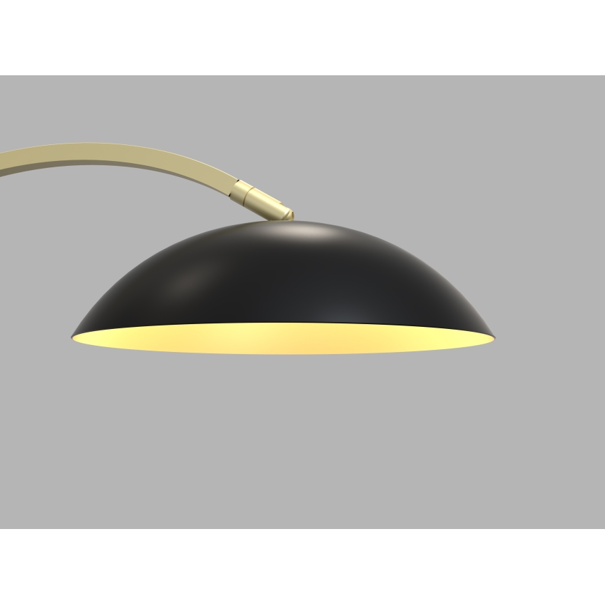 Wofi 8001-104 - LED Candeeiro de mesa táctil com regulação ROSCOFF LED/10,5W/230V preto/dourada