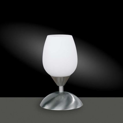 Wofi 814101640500 - Candeeiro de mesa táctil com regulação FLAME 1xE14/60W/230V
