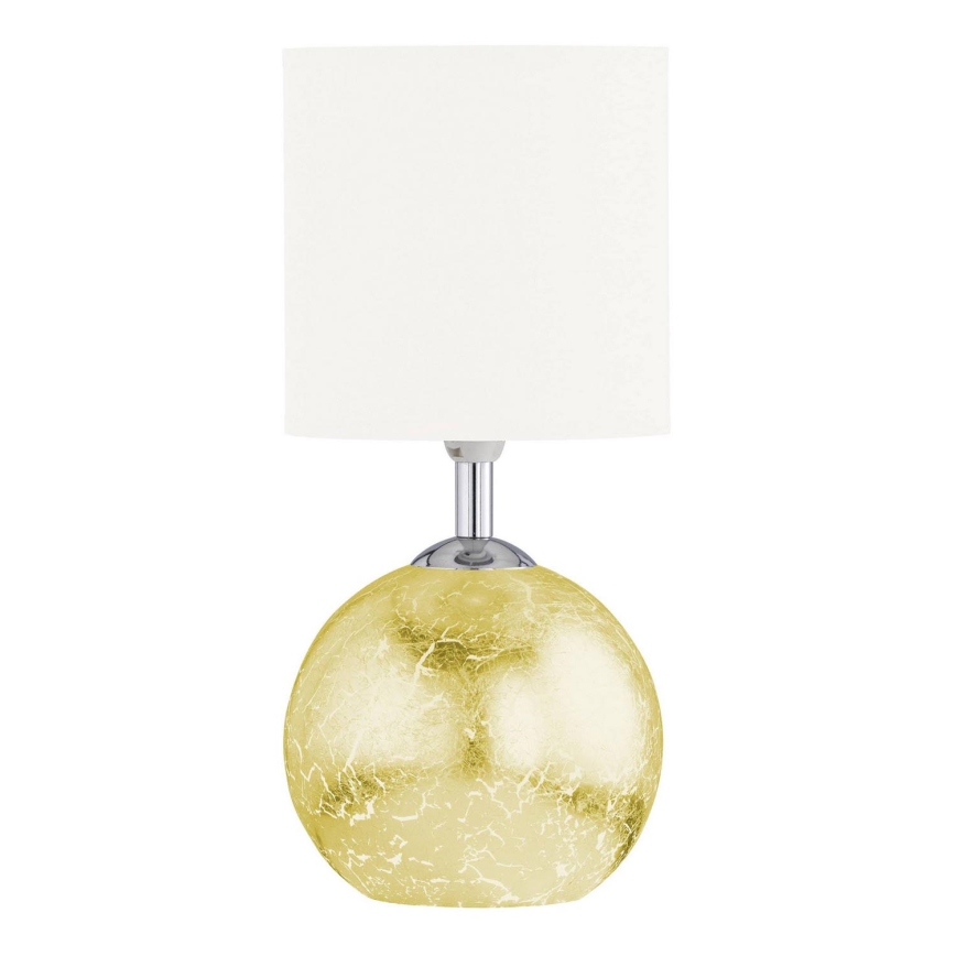 Wofi 8149.02.13.6012 - Candeeiro de mesa CARMEN 1xE14/40W/230V + 1xG9/10W dourado