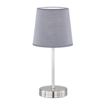 Wofi 8324.01.50.0000 - Candeeiro de mesa CESENA 1xE14/42W/230V cinzento