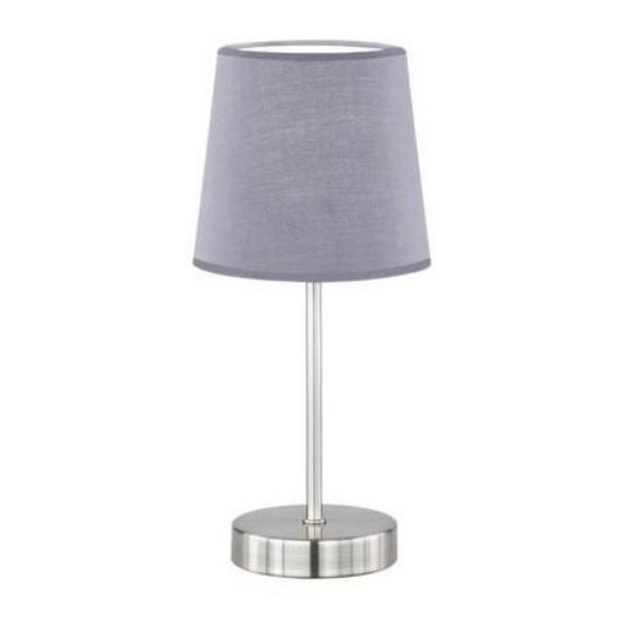Wofi 8324.01.50.0000 - Candeeiro de mesa CESENA 1xE14/42W/230V cinzento