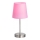 Wofi 832401949000 - Candeeiro de mesa CESENA 1xE14/42W/230V rosa