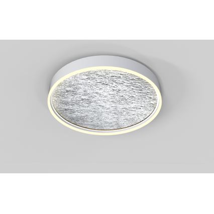 Wofi 9002-103L - Iluminação de teto LED com regulação BORDEAUX LED/60W/230V prateado