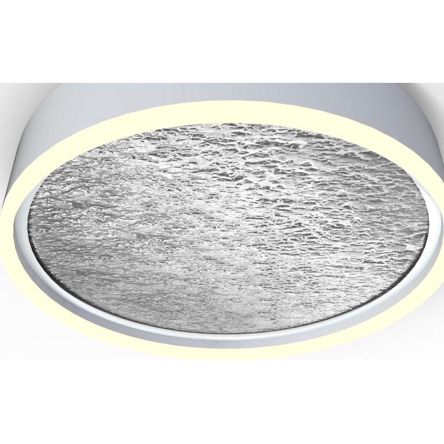 Wofi 9002-103L - Iluminação de teto LED com regulação BORDEAUX LED/60W/230V prateado