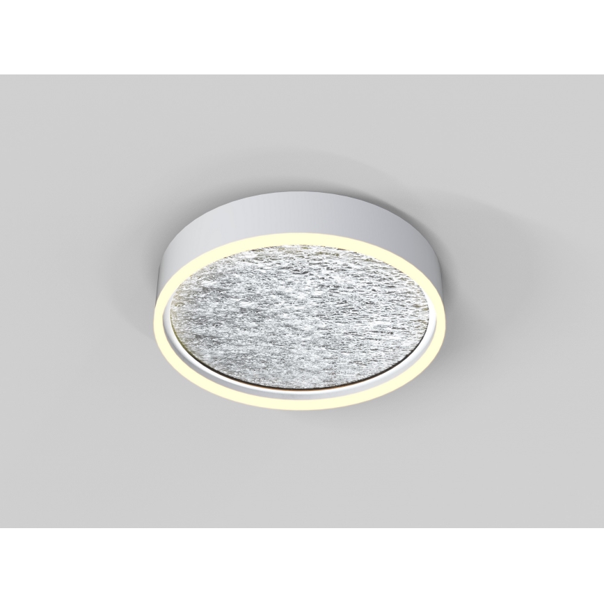Wofi 9002-103M - Iluminação de teto LED com regulação BORDEAUX LED/37W/230V prateado
